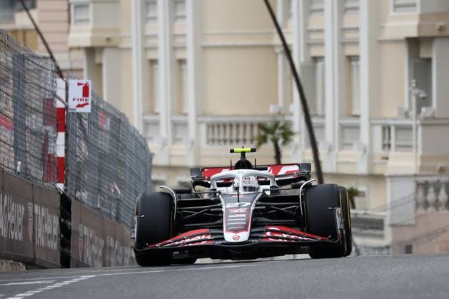 Nico Hulkenberg (Haas F1 Team) on track during, Formula 1, F1 Gran Prix of Monaco - Free Practice, Monte-Carlo, May 24, 2024, Monaco, Monaco.