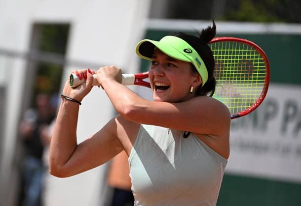 Sport Bilder des Tages 2024 Roland Garros Eva Lys (GER)