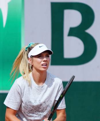 Katie Boulter practices French Open Tennis, Friday Practice and Qualifying, Tennis, Roland Garros, Paris, France - 24 May 2024  Copyright: xJavierxGarcia Shutterstockx 14496645dc
