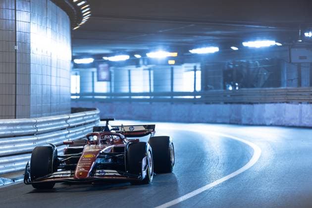 Foto IPP Enrico Schiavi Monaco 24-05-2024 Formula 1 F1 Gran Premio di Monaco 2024 FP1 nella foto: Charles Leclerc - Ferrari Monaco italy PRINCIPATO DI MONACO ITALY  Copyright: xR4924_italyphotopressx