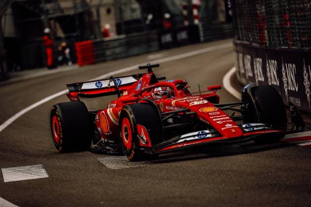 FORMULA 1 GRAND PRIX DE MONACO SPORTPIXPRESS MAXPPP - MONACO 24 05 2024 FORMULA 1 GRAND PRIX DE MONACO leclerc (charles) - (ferrari) in action during the free practice 2 session MONACO CIRCUIT DE MONACO MONACO  Copyright: xMAXPPPxSPORTPIXPRESSx HD6988 HD6988
