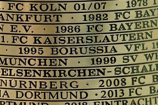 Bilder des Jahres 2024, Sport 05 Mai Sport Themen der Woche KW21 Sport Bilder des Tages 24.05.2024, xjrdrx, Fussball DFB Pokal Finale 2023 24, Bayer 04 Leverkusen - 1. FC Kaiserslautern Pressekonferenz Training emspor, v.l. Der DFB Pokal Vereinspokal Detailaufnahme (DFL DFB REGULATIONS PROHIBIT ANY USE OF PHOTOGRAPHS as IMAGE SEQUENCES and or QUASI-VIDEO) Berlin *** 24 05 2024, xjrdrx, Football DFB Cup Final 2023 24, Bayer 04 Leverkusen 1 FC Kaiserslautern Press Conference Training emspor, v l The DFB Cup Club Cup Detail DFL DFB REGULATIONS PROHIBIT ANY USE OF PHOTOGRAPHS as IMAGE SEQUENCES and or QUASI VIDEO Berlin