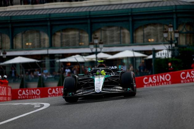 44 Lewis Hamilton (GBR, Mercedes-AMG Petronas F1 Team), F1 Grand Prix of Monaco at Circuit de Monaco on May 24, 2024 in Monte-Carlo, Monaco. (Photo by HOCH ZWEI) Monte-Carlo Monaco