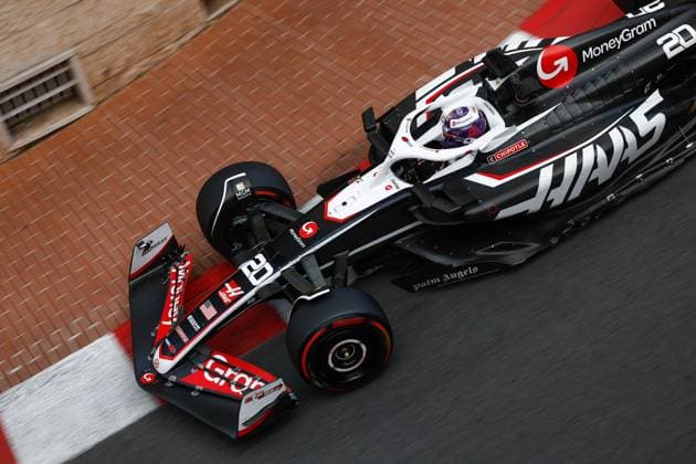 20 Kevin Magnussen (DNK, MoneyGram Haas F1), F1 Grand Prix of Monaco at Circuit de Monaco on May 24, 2024 in Monte-Carlo, Monaco. (Photo by HOCH ZWEI) Monte-Carlo Monaco