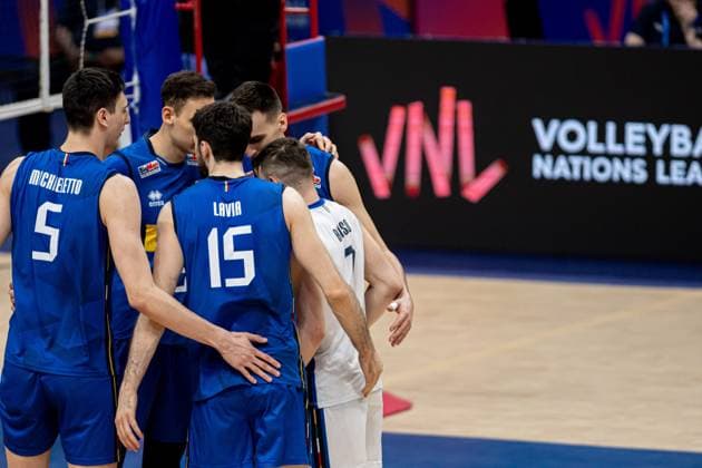 Volleyball, Nations League, Italien - Iran Liga das Nações Irã X Itália RIO DE JANEIRO, RJ - 24.05.2024: LIGA DAS NAÇÕES IRÃ X ITÁLIA - Iran (Photo: Pedro Teixeira Fotoarena) x2543519x  PedroxTeixeira