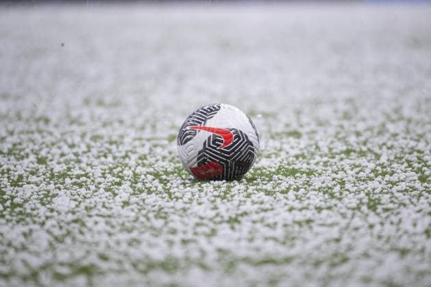 RECORD DATE NOT STATED Liga MX Femenil Clausura 2024 America vs Monterrey - Final Ida Detail of Ball Nike Hail (Granizo) during the final first leg match between America and Monterrey as part of the Torneo Clausura 2024 Liga MX Femenil at Azteca Stadium, on May 23, 2024 in Mexico City, Mexico. CIUDAD DE MEXICO CDMX MEXICO  Copyright: xMiguelxPontonx 20240524202824_LMXF_C24_FI_AM_MTY_BALL20