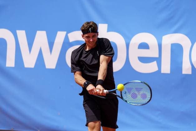 Schwaben Open ATP, Tennis Herren Challenger 2024; Augsburg, 25.05.2024 Timofey Skatov (KAZ, Kasachstan) im Einzel-Finale der Schwaben Open 2024 Schwaben Open 2024, ATP Challenger Tour, Anlage des TC Augsburg am 25.05.2024, Augsburg. Copyright: xBEAUTIFULxSPORTSx Pajonkx