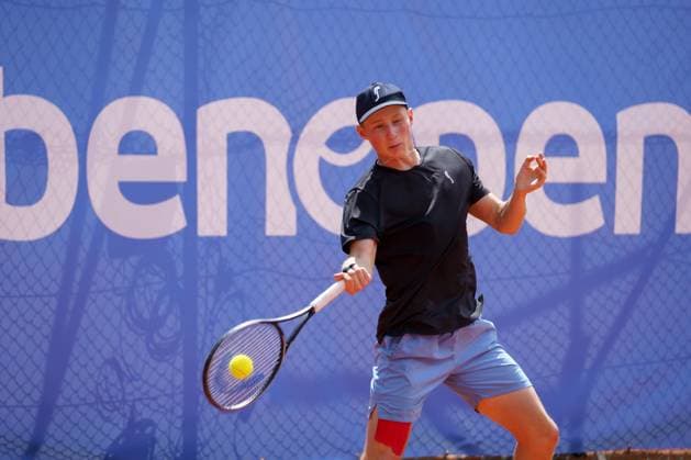 Schwaben Open ATP, Tennis Herren Challenger 2024; Augsburg, 25.05.2024 Elmer Moller (DEN, Dänemark) im Einzel-Finale der Schwaben Open 2024 Schwaben Open 2024, ATP Challenger Tour, Anlage des TC Augsburg am 25.05.2024, Augsburg. Copyright: xBEAUTIFULxSPORTSx Pajonkx