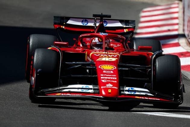 Charles Leclerc of Monaco and Ferrari in Aktion, Qualifying, F1 Grand Prix of Monaco, Monaco am 25. May 2024 in Monte Carlo, Monaco. (Foto von Diogo Cardoso DeFodi Images) Charles Leclerc of Monaco and Ferrari in action, Qualifying, F1 Grand Prix of Monaco, Monaco on May 25, 2024 in Monte Carlo, Monaco. (Photo by Diogo Cardoso DeFodi Images) Defodi-645_f1mon20240525_0804