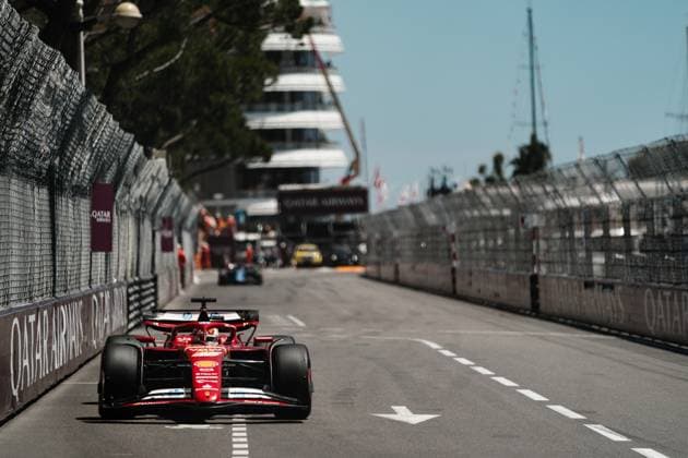 Monaco Grand Prix 2024 Picture by Thomas Maheux SWpix.com - 25 05 2024 - Formula One - Monaco Grand Prix 2024 - Monte Carlo, Monaco - Free Practice Charles Leclerc Scuderia Ferrari Monte Carlo Monaco Monaco Copyright: x xSWpix.comx(t axPhotographyxHubxLtd)xThomasxMaheux SWpix.comx SWP-2488-0217