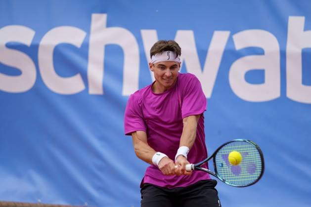 Schwaben Open ATP, Tennis Herren Challenger 2024; Augsburg, 25.05.2024 Timofey Skatov (KAZ, Kasachstan) im Einzel-Finale der Schwaben Open 2024 Schwaben Open 2024, ATP Challenger Tour, Anlage des TC Augsburg am 25.05.2024, Augsburg. Copyright: xBEAUTIFULxSPORTSx Pajonkx