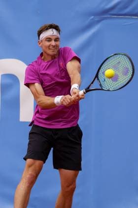 Schwaben Open ATP, Tennis Herren Challenger 2024; Augsburg, 25.05.2024 Timofey Skatov (KAZ, Kasachstan) im Einzel-Finale der Schwaben Open 2024 Schwaben Open 2024, ATP Challenger Tour, Anlage des TC Augsburg am 25.05.2024, Augsburg. Copyright: xBEAUTIFULxSPORTSx Pajonkx