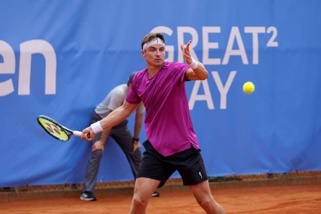 Schwaben Open ATP, Tennis Herren Challenger 2024; Augsburg, 25.05.2024 Timofey Skatov (KAZ, Kasachstan) im Einzel-Finale der Schwaben Open 2024 Schwaben Open 2024, ATP Challenger Tour, Anlage des TC Augsburg am 25.05.2024, Augsburg. Copyright: xBEAUTIFULxSPORTSx Pajonkx