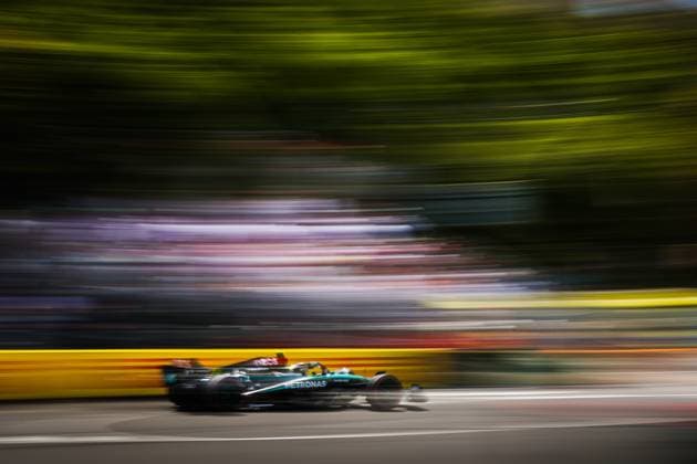 44 HAMILTON Lewis (gbr), Mercedes AMG F1 Team W15, action during the Formula 1 Grand Prix de Monaco 2024, 8th round of the 2024 Formula One World Championship, WM, Weltmeisterschaft from May 23 to 26, 2024 on the Circuit de Monaco, in Monaco - F1 - MONACO GRAND PRIX 2024 DPPI Panoramic  240525_R08_MONACO_DP_AV6_8543