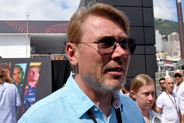25.05.2024, xrarjax, Motorsport FIA Formel 1, Großer Preis von Monaco 2024 emspor, v.l. Mika Häkkinen Monte Carlo