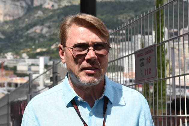25.05.2024, xrarjax, Motorsport FIA Formel 1, Großer Preis von Monaco 2024 emspor, v.l. Mika Häkkinen Monte Carlo