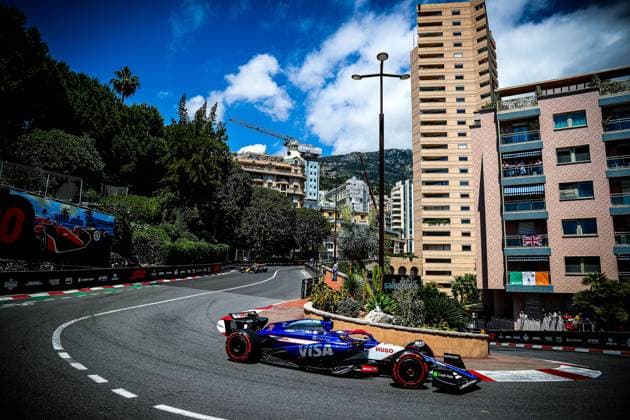 03 Daniel Ricciardo, (AUS) Visa Cash App, Racing Bulls, Honda during the Monaco GP, 23-26 May 2024 Montecarlo, Formula 1 World Championship, WM, Weltmeisterschaft 2024.  Copyright: xFedericoxBasile IPAxSportx xipa-x xx IPA_46522625 IPA_Agency_IPA46522625