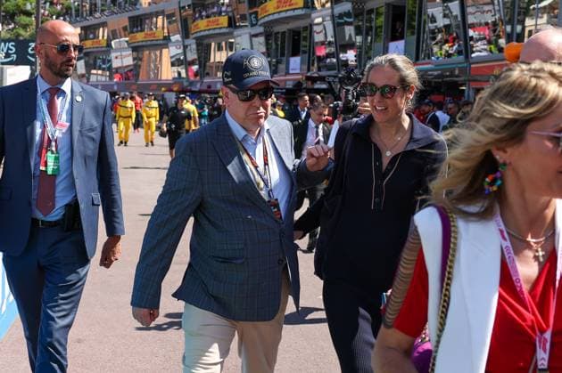 Fuerst von Monaco Albert II, Qualifying, Grosser Preis von Monaco, Motorsport, Herren, Formel 1, 25.05.2024 Monte Carlo Monaco MCO