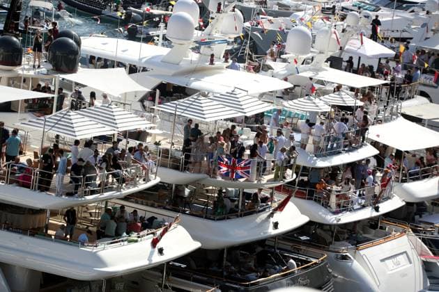 GP MONACO AMBIANCE PHOTOPQR NICE MATIN Jean François Ottonello ; Monaco ; 25 05 2024 ; 81e Grand Prix de Monaco 2024 - Formule 1 - ambiance yachts Monaco GP May 2024 Monaco France  Copyright: xPHOTOPQR NICExMATIN MAXPPPxJeanxFrançoisxOttonellox 20240525NIM8577 20240525NIM8577
