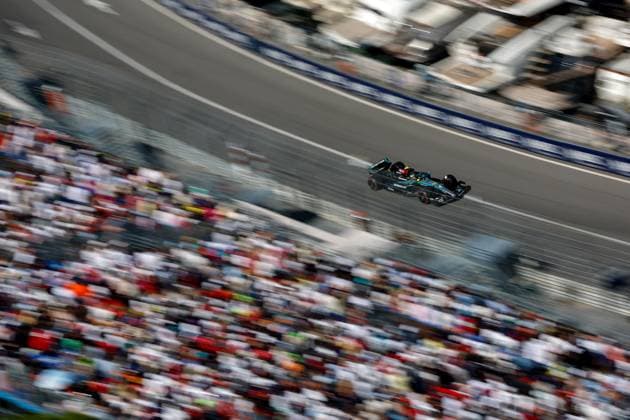 44 HAMILTON Lewis (gbr), Mercedes AMG F1 Team W15, action during the Formula 1 Grand Prix de Monaco 2024, 8th round of the 2024 Formula One World Championship, WM, Weltmeisterschaft from May 23 to 26, 2024 on the Circuit de Monaco, in Monaco - F1 - MONACO GRAND PRIX 2024 DPPI Panoramic  240525_R08_MONACO_DP_F12024GP08MCO_JK383283