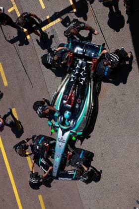 63 George Russell (GBR, Mercedes-AMG Petronas F1 Team), F1 Grand Prix of Monaco at Circuit de Monaco on May 25, 2024 in Monte-Carlo, Monaco. (Photo by HOCH ZWEI) Monte-Carlo Monaco