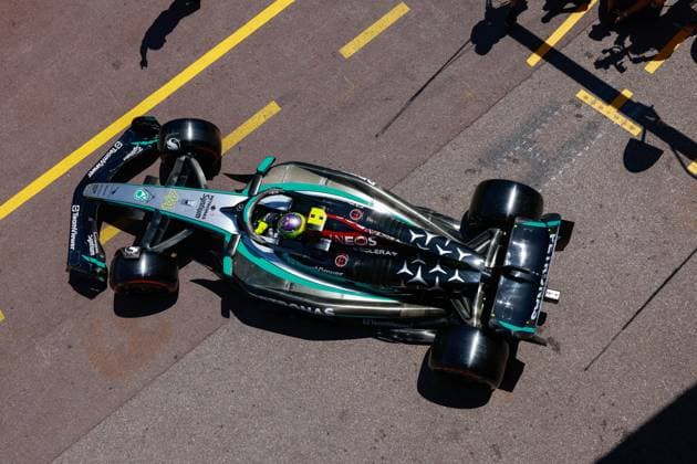44 Lewis Hamilton (GBR, Mercedes-AMG Petronas F1 Team), F1 Grand Prix of Monaco at Circuit de Monaco on May 25, 2024 in Monte-Carlo, Monaco. (Photo by HOCH ZWEI) Monte-Carlo Monaco
