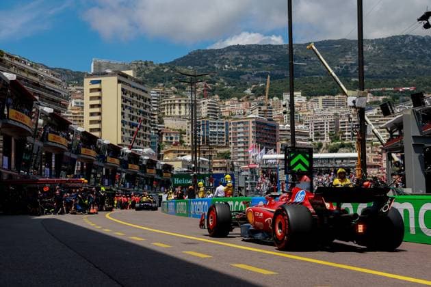 16 Charles Leclerc (MCO, Scuderia Ferrari HP), F1 Grand Prix of Monaco at Circuit de Monaco on May 25, 2024 in Monte-Carlo, Monaco. (Photo by HOCH ZWEI) Monte-Carlo Monaco
