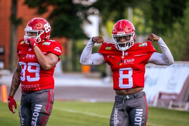 GFL German Football League; Potsdam Royals - Berlin Adler GFL German Football League; Potsdam Royals - Berlin Adler Copyright: xBEAUTIFULxSPORTS NicolxMarschallx