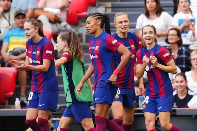 ESP: FC Barcelona, Barca v Olympique Lyonnais. UEFA Women™s Champions League. Final Aitana Bonmati of FC Barcelona celebrates the 1-0 during the UEFA Women™s Champions League Final match between FC Barcelona and Olympique Lyonnais played at San Mames Stadium on May 25, 2024 in Bilbao Spain. kpng Copyright: xBaguxBlancox xPRESSINPHOTOx PS_240525_027