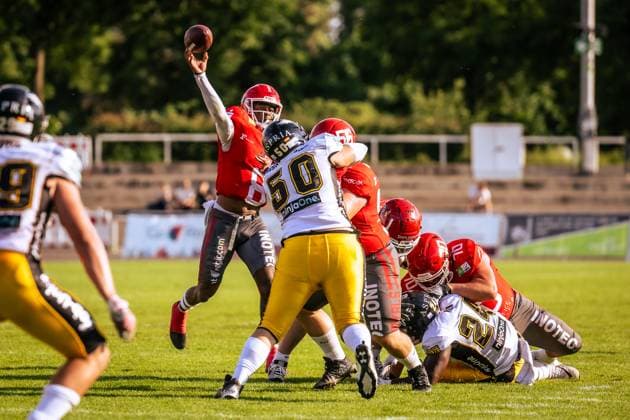 GFL German Football League; Potsdam Royals - Berlin Adler GFL German Football League; Potsdam Royals - Berlin Adler Copyright: xBEAUTIFULxSPORTS NicolxMarschallx