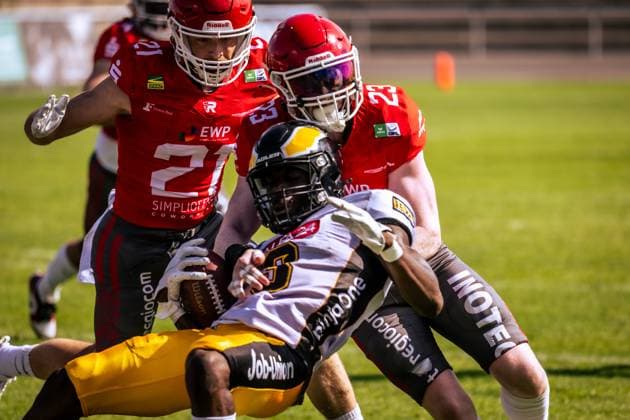 GFL German Football League; Potsdam Royals - Berlin Adler GFL German Football League; Potsdam Royals - Berlin Adler Copyright: xBEAUTIFULxSPORTS NicolxMarschallx