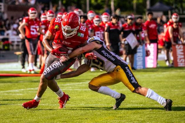 GFL German Football League; Potsdam Royals - Berlin Adler GFL German Football League; Potsdam Royals - Berlin Adler Copyright: xBEAUTIFULxSPORTS NicolxMarschallx