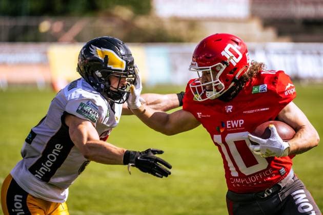 GFL German Football League; Potsdam Royals - Berlin Adler GFL German Football League; Potsdam Royals - Berlin Adler Copyright: xBEAUTIFULxSPORTS NicolxMarschallx