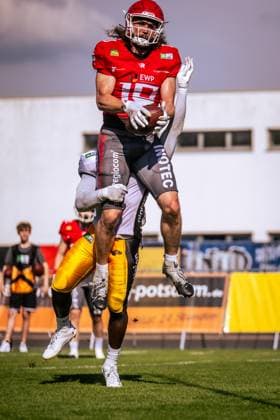 GFL German Football League; Potsdam Royals - Berlin Adler GFL German Football League; Potsdam Royals - Berlin Adler Copyright: xBEAUTIFULxSPORTS NicolxMarschallx