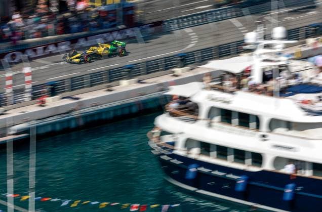4 Lando Norris (GBR, McLaren Formula 1 Team), F1 Grand Prix of Monaco at Circuit de Monaco on May 25, 2024 in Monte-Carlo, Monaco. (Photo by HOCH ZWEI) Monte-Carlo Monaco