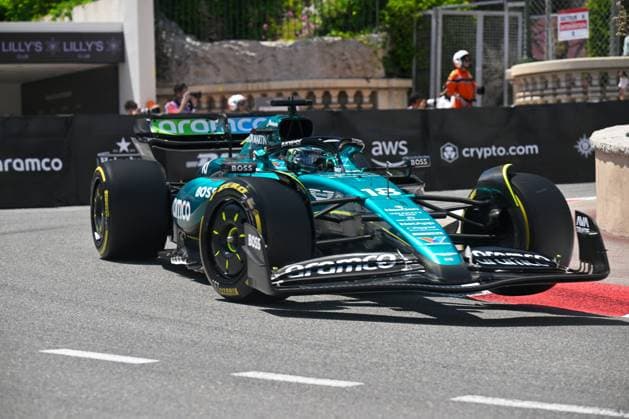 ,They Face Third Practice Session During Fia Formula One World Championship, WM, Weltmeisterschaft F1 Monaco 2024, 25 May , In Monte-Carlo , Monaco  Copyright: xLucaxBarsali IPAxSportx xipa-agex xx IPA_46528035 IPA_Agency_IPA46528035