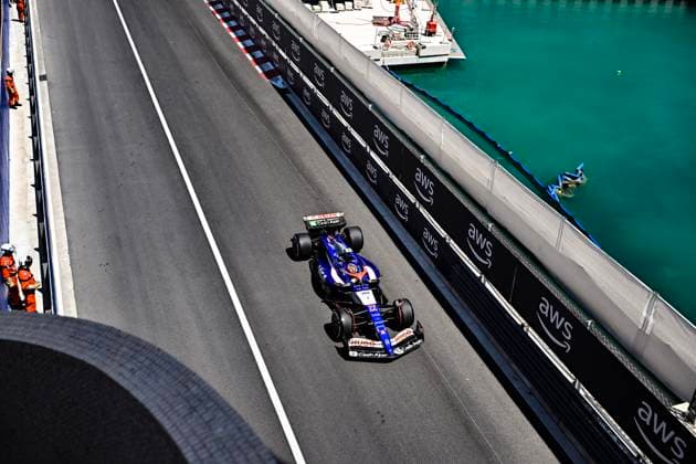F1 Grand Prix of Monaco - Qualifying 22 Yuki Tsunoda of the Team Visa Cash App RB Formula One Team, VCARB Honda 01, is facing the third practice session during the FIA Formula One World Championship, WM, Weltmeisterschaft F1 in Monte-Carlo, Monaco, on May 25, 2024. Monte-Carlo Monaco  Copyright: xLucaxBarsalix originalFilename:barsali-notitle240525_npsC6.jpg