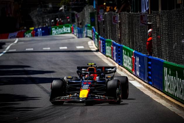 11 Sergio Perez, (MEX) Oracle Red Bull Racing, Hondaduring the Monaco GP, 23-26 May 2024 Montecarlo, Formula 1 World Championship, WM, Weltmeisterschaft 2024.  Copyright: xFedericoxBasile IPAxSportx xipa-x xx IPA_46528590 IPA_Agency_IPA46528590