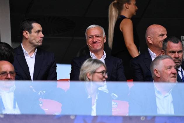 Didier Deschamps ( coach France team ) attends the Final French Cup match between Olympique Lyonnais and Paris Saint Germain at Decathlon Arena Stade Pierre Mauroy on May 25, 2024 in Lille, France. ( Photo by federico pestellini panoramic ) - FOOTBALL : Lyon vs PSG - Finale Coupe de France - 25 05 2024 FedericoPestellini Panoramic 