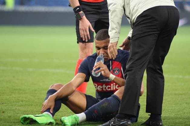 Kylian MBAPPE (PSG) lors du match Olympique Lyonnais vs Paris Saint-Germain, Finale Coupe de France, Decathlon Arena stade Pierre Mauroy, le 25 mai 2024 FOOTBALL : Olympique Lyonnais vs Paris Saint-Germain - Finale Coupe de France 25 05 2024 LaurentSanson Panoramic 