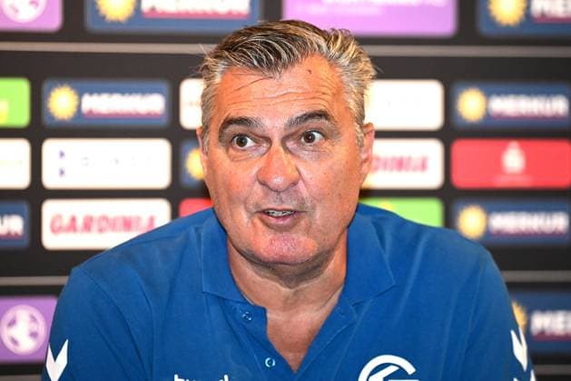 25-05-2024 pmk NH118286 Handball Herren 2.Bundesliga Saison 2023 2024 Merkur-Arena Luebbecke TuS-N-Luebbecke - TV Grosswallstadt Pressekonferenz Michael ROTH -Trainer- Grosswallsatdt