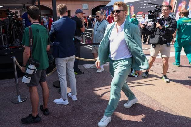 Skifahrer Aleksander Aamodt Kilde, Rennen, Grosser Preis von Monaco, Motorsport, Herren, Formel 1, 26.05.2024 Monte Carlo Monaco MCO