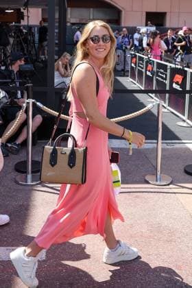 Skifahrerin Mikaela Shiffrin, Rennen, Grosser Preis von Monaco, Motorsport, Herren, Formel 1, 26.05.2024 Monte Carlo Monaco MCO