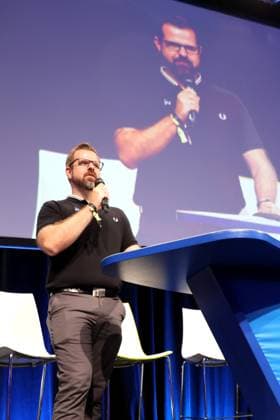 DEU, DFL, 2. FBL, Hertha BSC , Mitgliederversammlung, 26.05.2024, CityCube, Berlin, DEU, DFL, 2. FBL, Hertha BSC , Mitgliederversammlung, im Bild Fabian Drescher (Hertha BSC,Vize-Praesident), DFL - regulations prohibit any use of Photographs as image sequences and or quasi-video Foto: Juergen Engler nordphoto GmbH