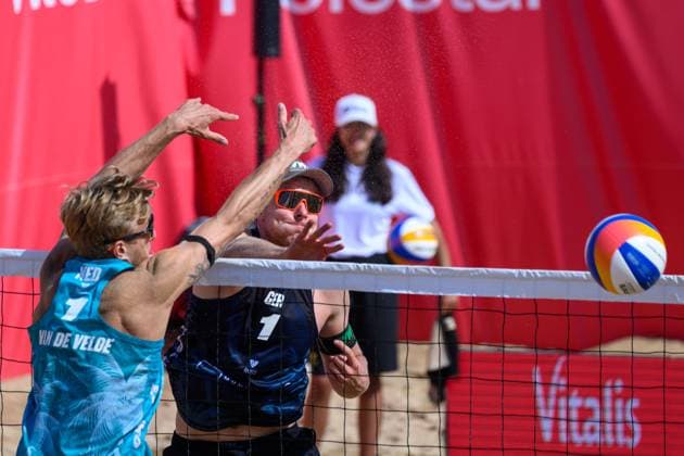 Beach Pro Tour - Elite 16 Espinho, Portugal, 26.05.2024 Nils Ehlers (GER); Beach Pro Tour - Elite 16 Espinho, Espinho am 26.05.2024 Copyright: xBEAUTIFULxSPORTS PeterxWeberx