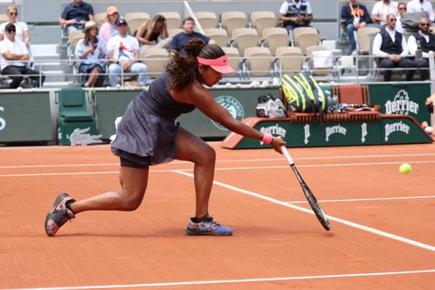 ROLAND GARROS 2024 Thierry Larret Maxppp. Tennis. Roland Garros 2024. Internationaux de France de tennis. Stade Roland Garros, Paris (75). Le 26 Mai 2024. Court Philippe Chatrier : Lucia BRONZETTI (ITA) vs Naomi OSAKA (JPN) PARIS (75) STADE ROLAND GARROS PARIS ILE DE FRANCE FRANCE  Copyright: xThierryxLarret MAXPPPxThierryxLarretx TL_20240526_0175 0481343951st