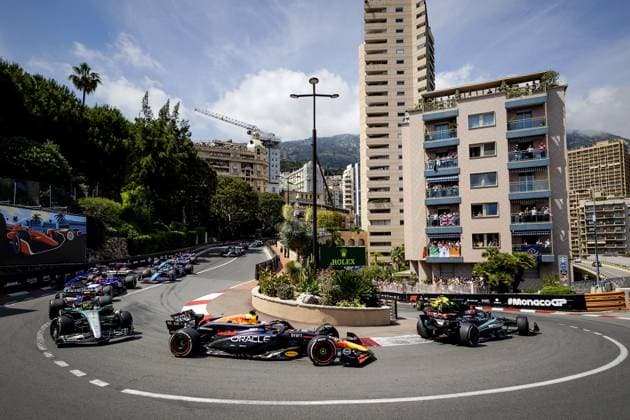 MONACO - Max Verstappen (Red Bull Racing) during the Monaco Grand Prix. ANP SEM VAN DER WAL xVIxANPxSportx xxANPxIVx 499642041 originalFilename: 499642041.jpg