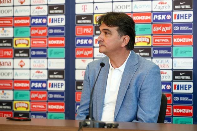 Euro 2024, Nationalteam Kroatien, Pressekonferenz mit Zlatko Dalic Croatia Football national team, Nationalteam - press conference, PK, Pressekonferenz Zlatko Dalic, head coach of Croatia Footbal Nation Team, speaks during a Croatia Press Conference at DoubleTree by Hilton Hotel Zagreb in Zagreb, Croatia on May 26, 2024. MatijaxHabljak PIXSELL