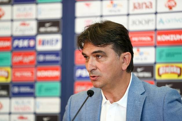 Euro 2024, Nationalteam Kroatien, Pressekonferenz mit Zlatko Dalic Croatia Football national team, Nationalteam - press conference, PK, Pressekonferenz Zlatko Dalic, head coach of Croatia Footbal Nation Team, speaks during a Croatia Press Conference at DoubleTree by Hilton Hotel Zagreb in Zagreb, Croatia on May 26, 2024. MatijaxHabljak PIXSELL