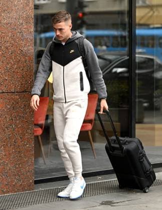 Euro 2024, Nationalteam Kroatien, Ankunft in Zagreb Croatia Football national team, Nationalteam Croatia s player Luka Sucic arrive in Hotel Sheration in Zagreb, Croatia, on May 26, 2024. ahead of the UEFA EURO, EM, Europameisterschaft,Fussball 2024. MarkoxLukunic PIXSELL
